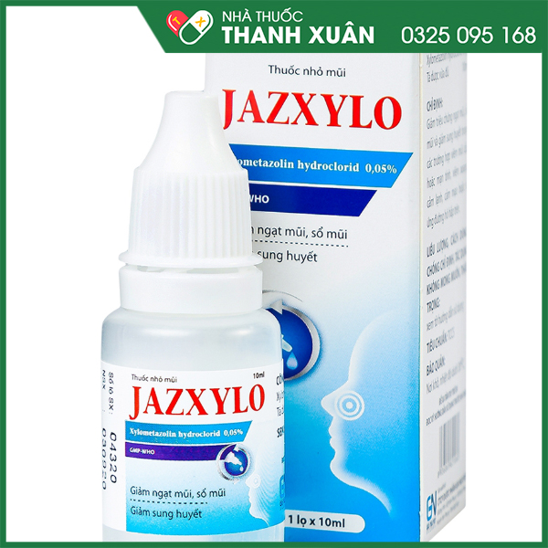 Thuốc Jazxylo Adult điều trị sung huyết mũi, nghẹt mũi